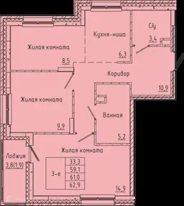 ЖК по ул. Красных Командиров